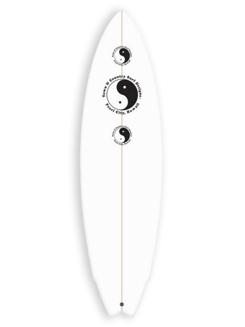 Town & Country Twin Burner Surfboard