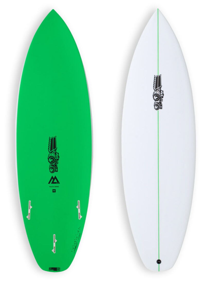 JS Industries Monsta Youth Surfboard PE - Green