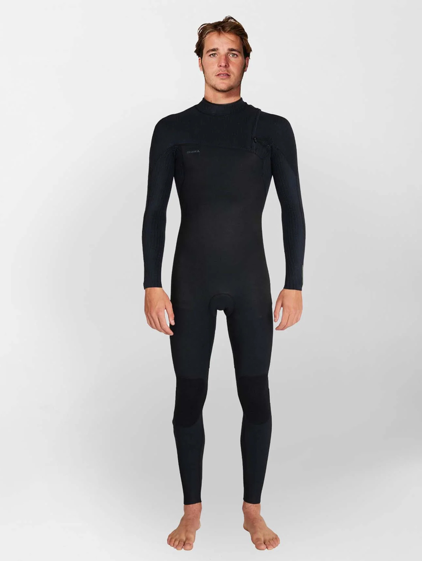 O'Neill HyperFreak Zipless Comp 3/2mm Steamer Wetsuit - Black