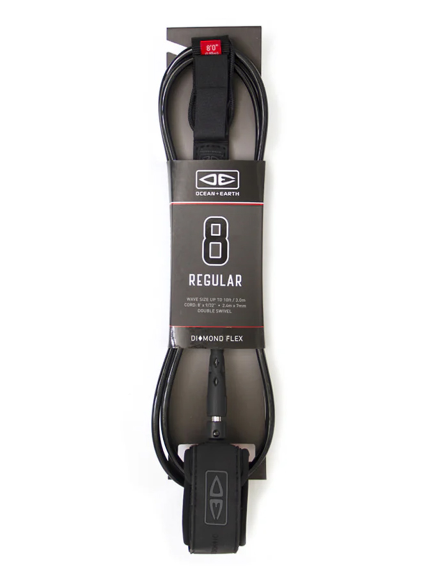 O&E DIAMOND FLEX REGULAR | 8FT BLACK
