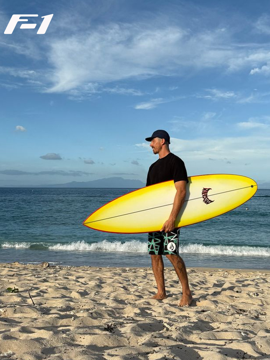 Lost Mayhem Formula 1 round Pin surfboard