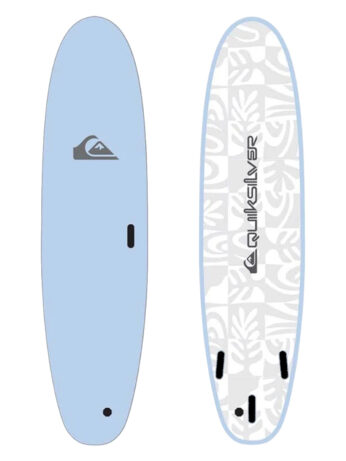 7'0 QUIKSILVER SOFTBOARD | SKY BLUE