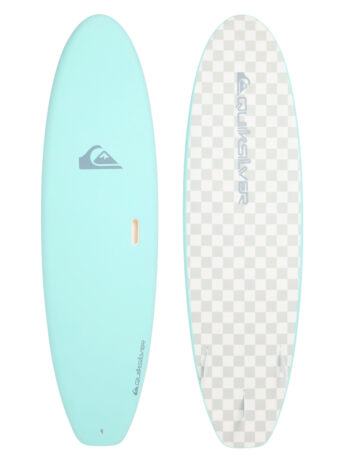 6'6 QUIKSILVER SOFTBOARD | AQUA