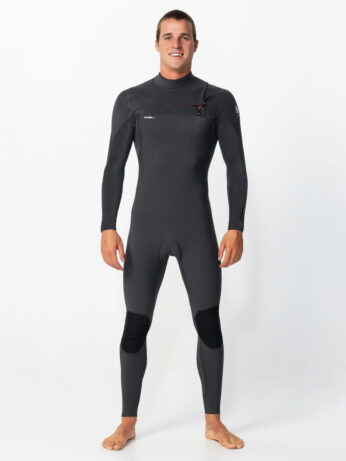 HYPERFIRE 3/2mm STEAMER | Chest Zip - Steel Grey